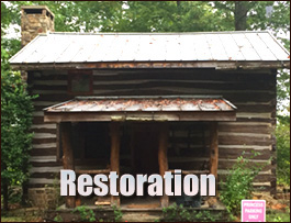 Historic Log Cabin Restoration  Broadway, Virginia